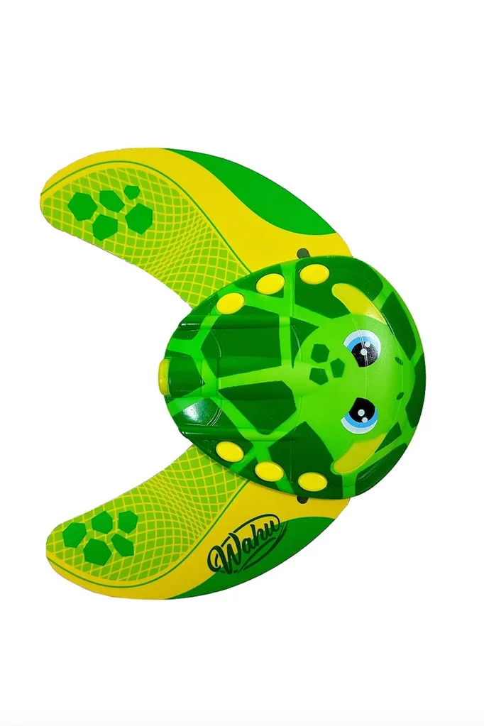 A Wahu Sea and Aqua Glider in a green turtle design.