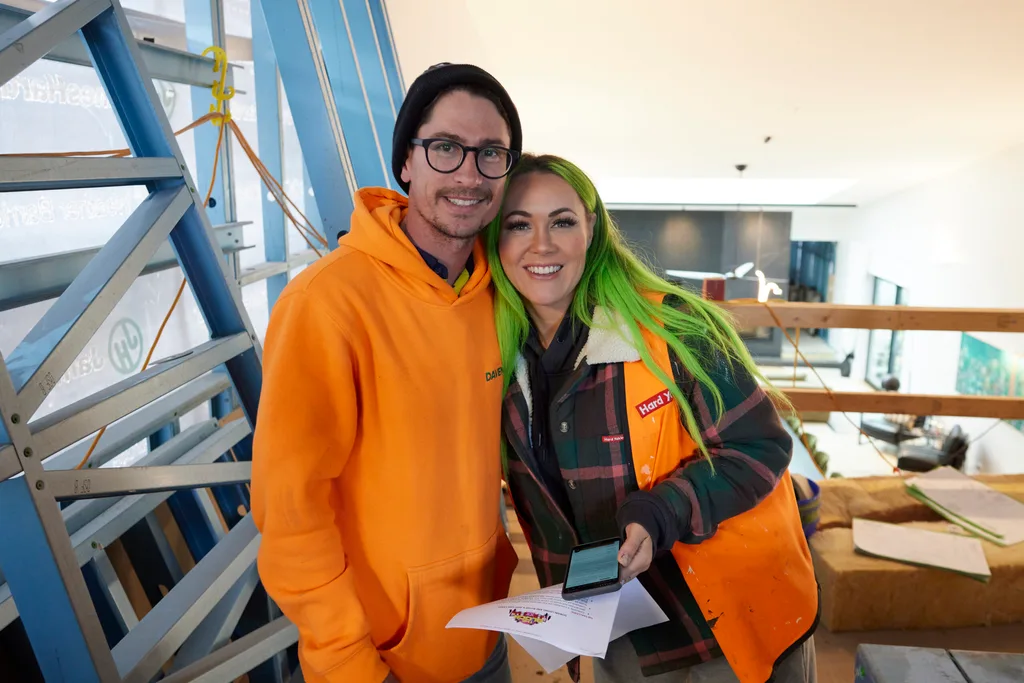 kylie and brad the block