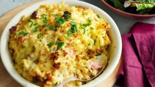 Bacon Cauliflower Mac ‘N’ Cheese