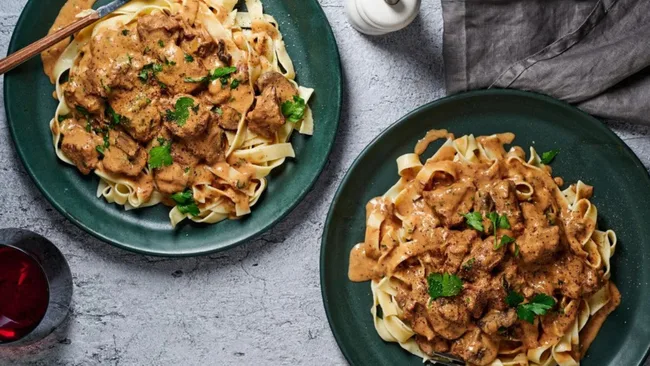 Beef Stroganoff
