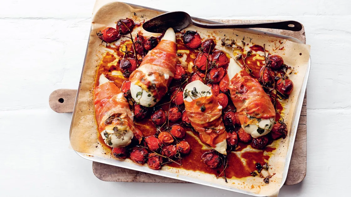 Donna Hay's Balsamic Tomato Chicken Parma | New Idea