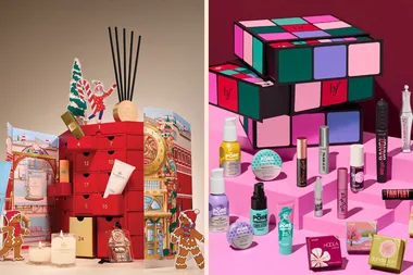 glasshouse fragrances advent calendar 2025 and benefit cosmetics advent calendar 2025