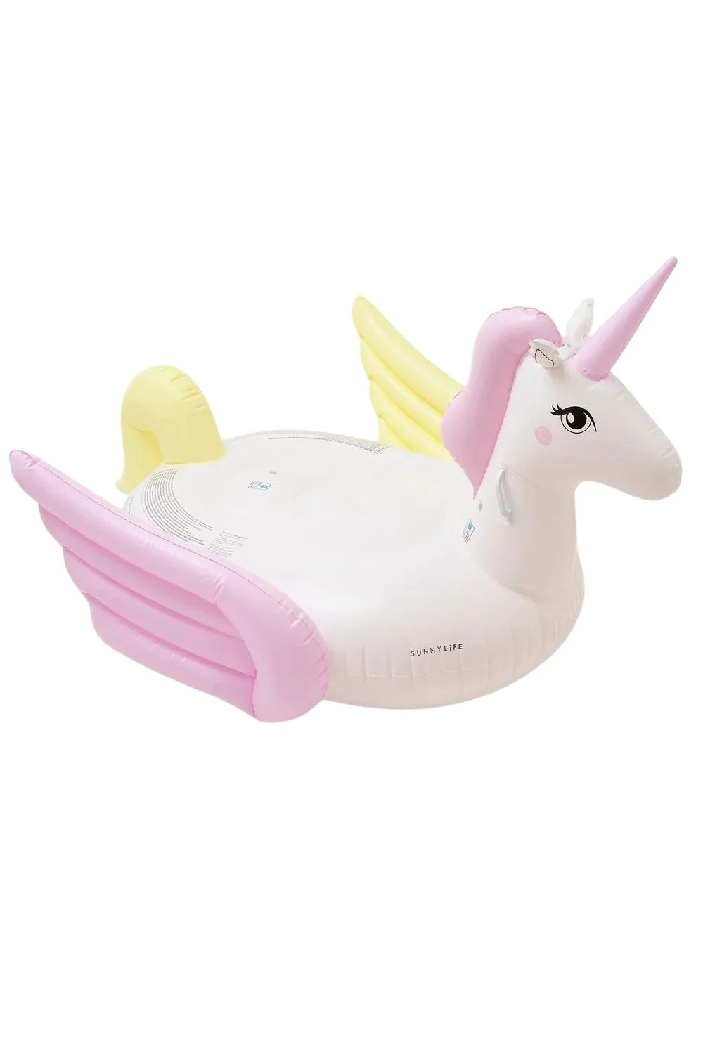 Sunnylife luxe ride on float unicorn in pastel.