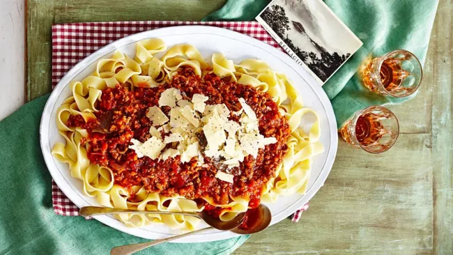 Pappardelle with Bolognese Ragu