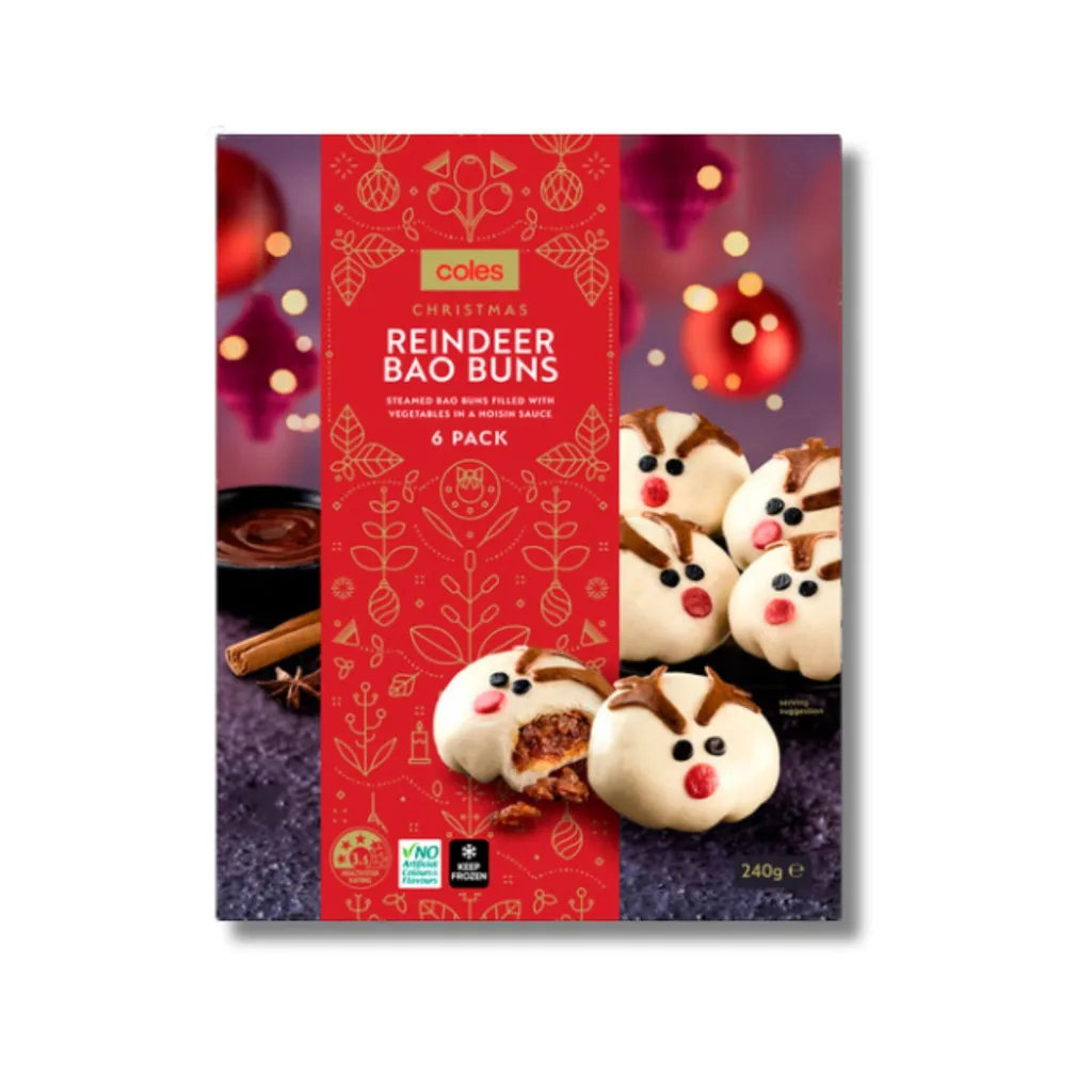 reindeer bao buns