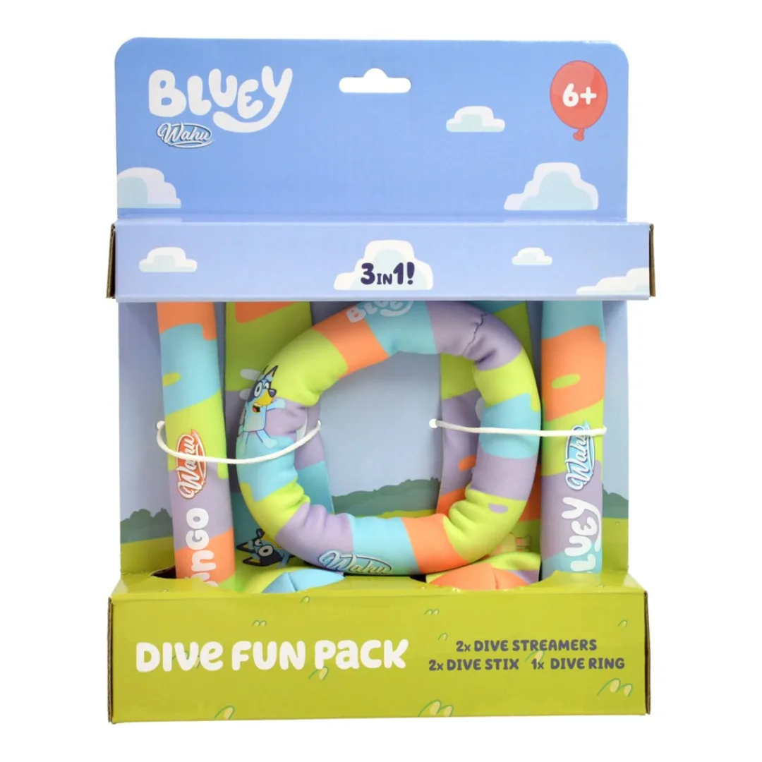 Wahu Bluey Dive Fun Pack
