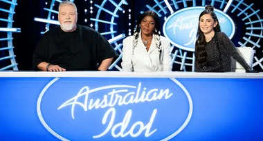 Australian Idol judges Kyle Sandilands, Marcia Hines and Amy Shark.