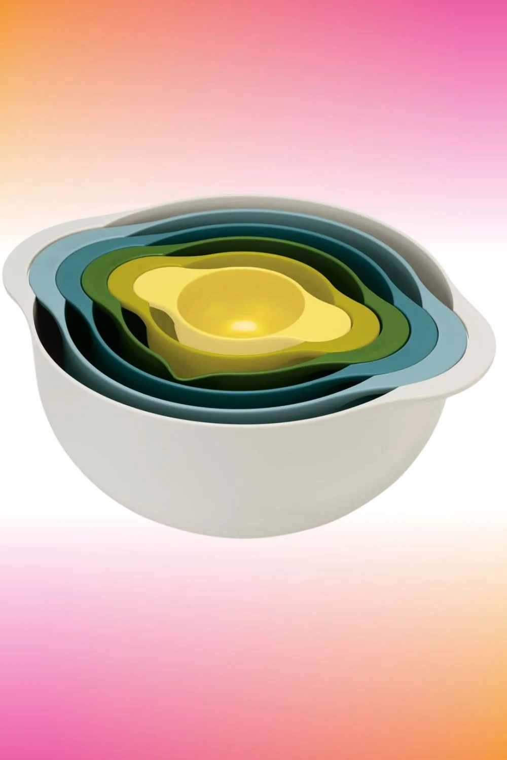 Joseph Joseph Duo Food Preparation Bowl Set 6 Pieces