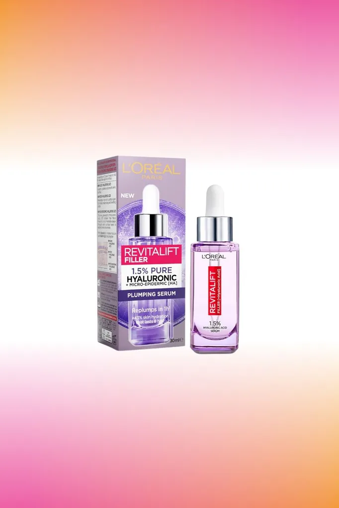 L'Oreal Paris Revitalift Filler Hyaluronic Acid Anti Wrinkle Serum.