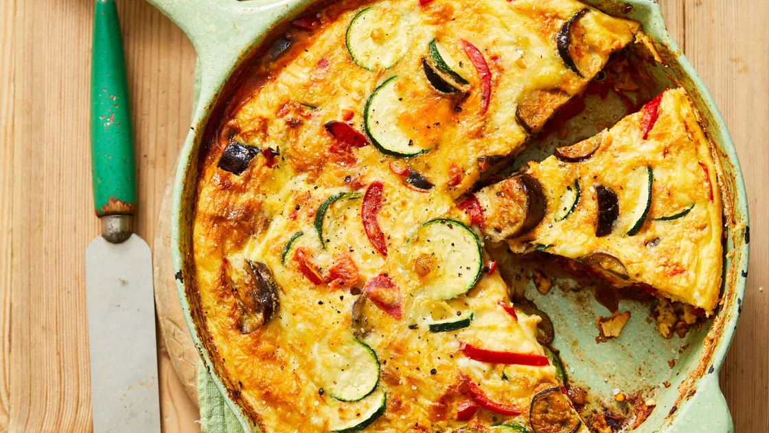 Moroccan Vegetable Frittata | New Idea