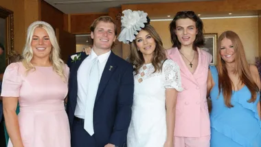 Inside Liz Hurley&rsquo;s close bond with Shane Warne&rsquo;s kids