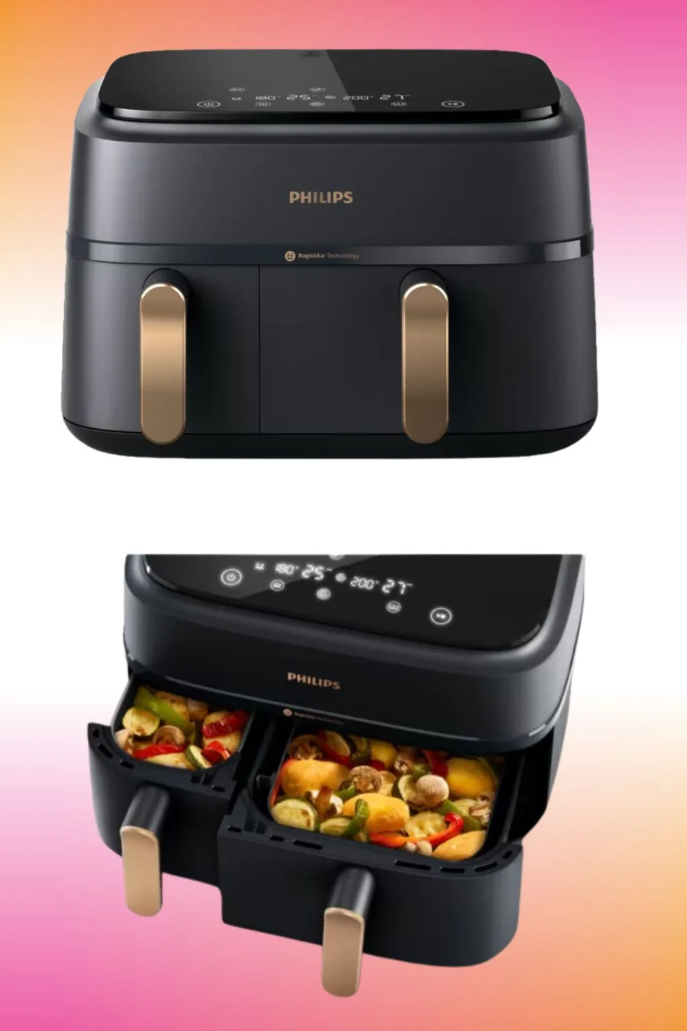 Philips Series 3000 Dual Basket Airfryer XXL