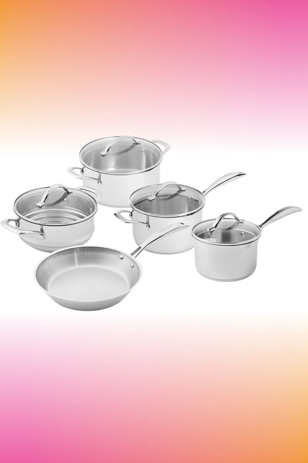 Scanpan STS Stainless Steel 5 Piece Cookware Set