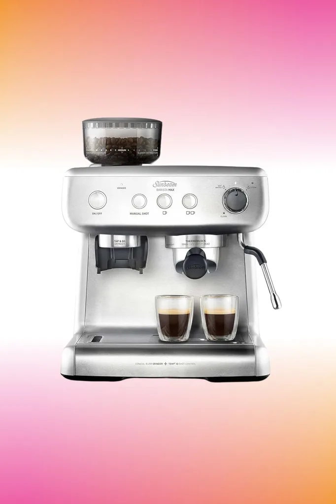 Sunbeam Barista Max coffee machine.