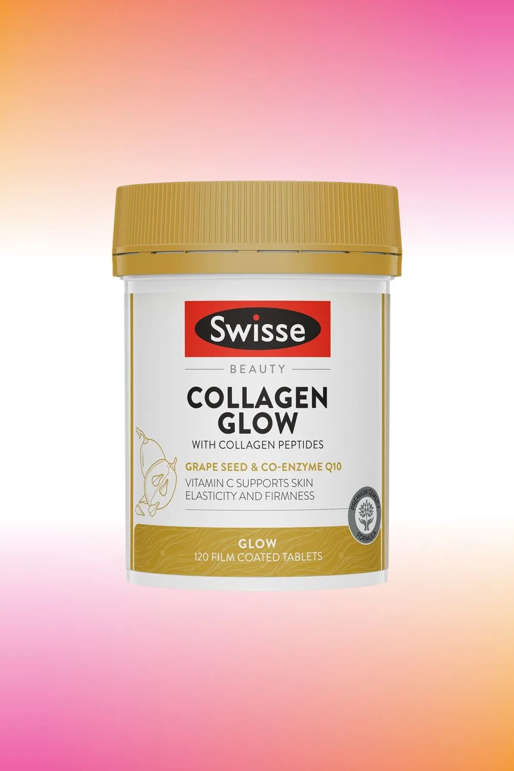 Swisse Beauty Collagen Glow With Collagen Peptides.