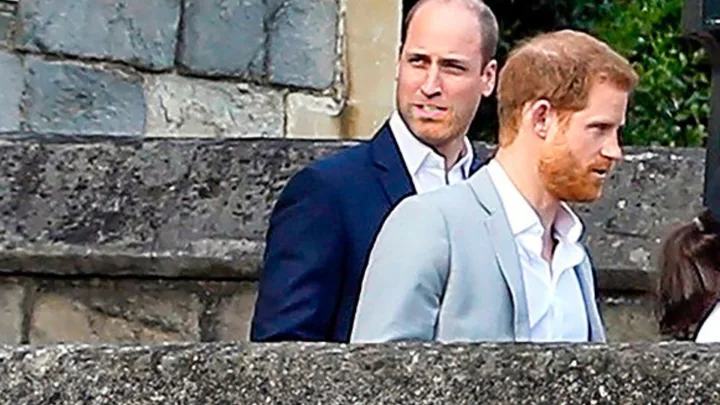Prince William and Prince Harry together in 2018