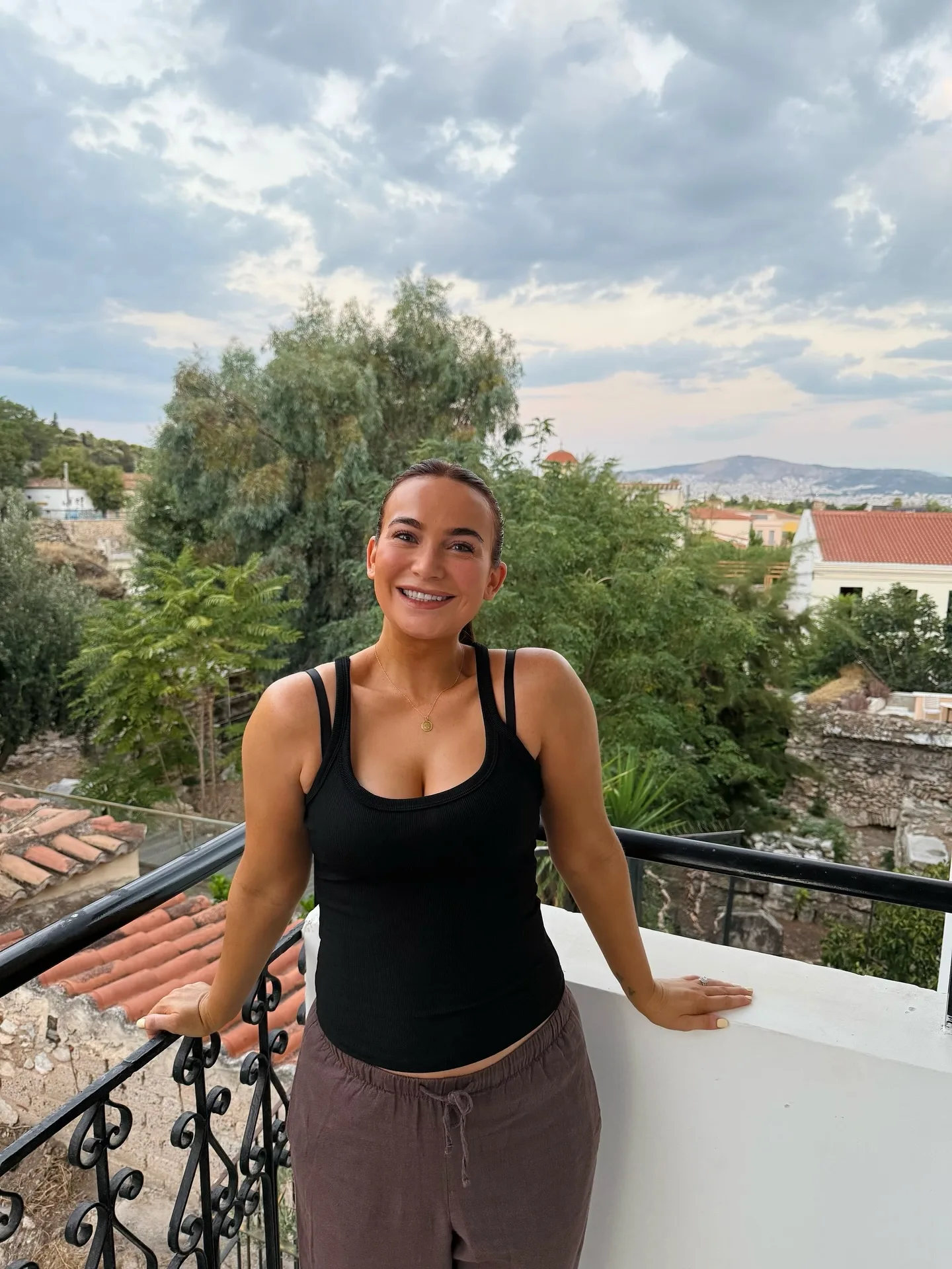 Courtney The Block baby