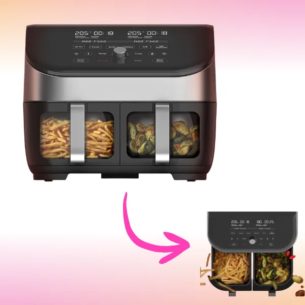 Instant Pot Vortex Plus ClearCook Dual Air Fryer
