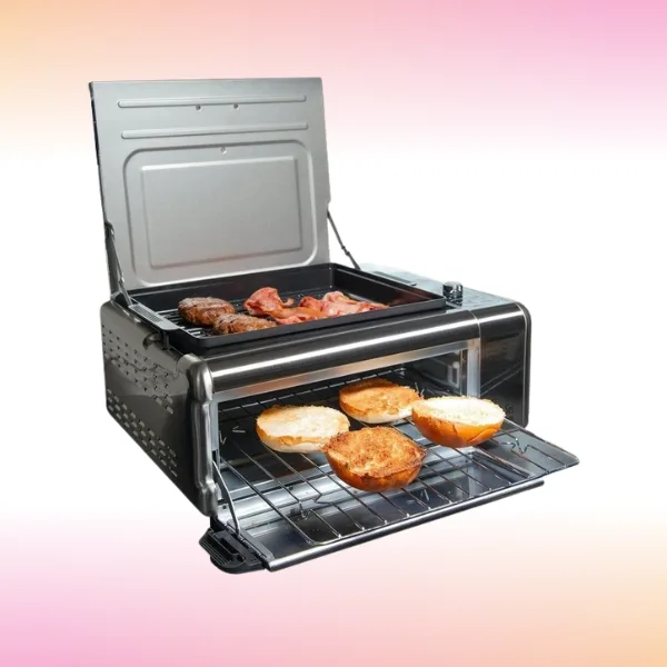 Kitchen Couture 9-In-1 Sensei Flip Air Fryer Oven Grill XL