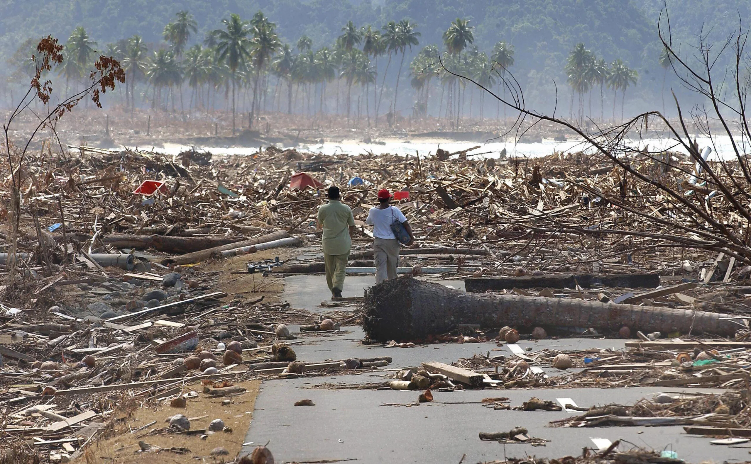 devastation after boxing day tsunmai