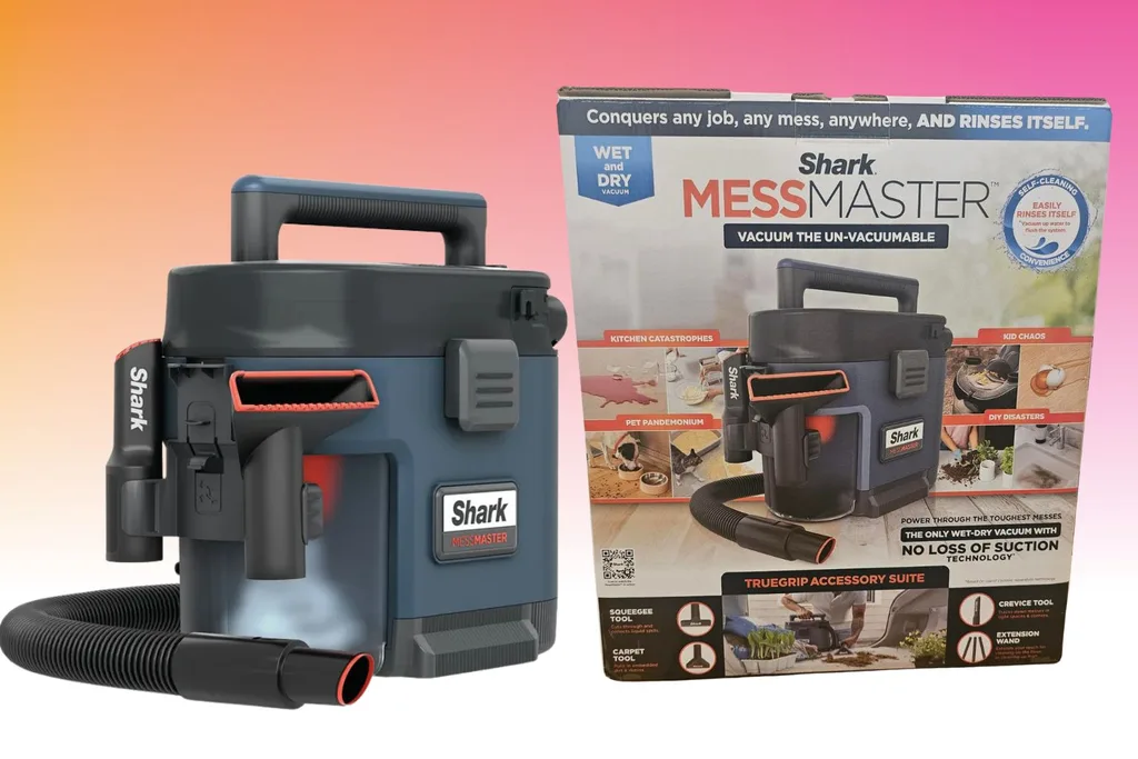 shark messmaster vacuum