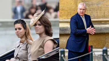 Princess Andrew and daughters, Princess Beatrice and Princess Eugenie