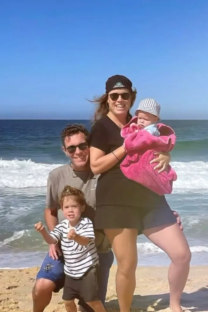Princess Eugenie has two sons, August & Ernest, with hubby Jack Brooksbank.