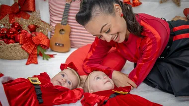 caterina and twins dolly and gigi