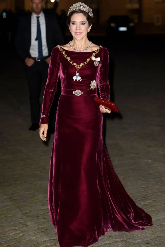 Princess now Queen Mary New Year's Eve 2019/2020