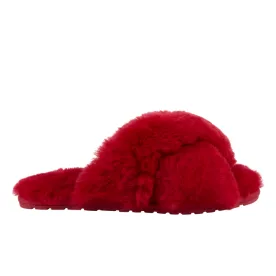 emu australia may berry cherry red slipper 