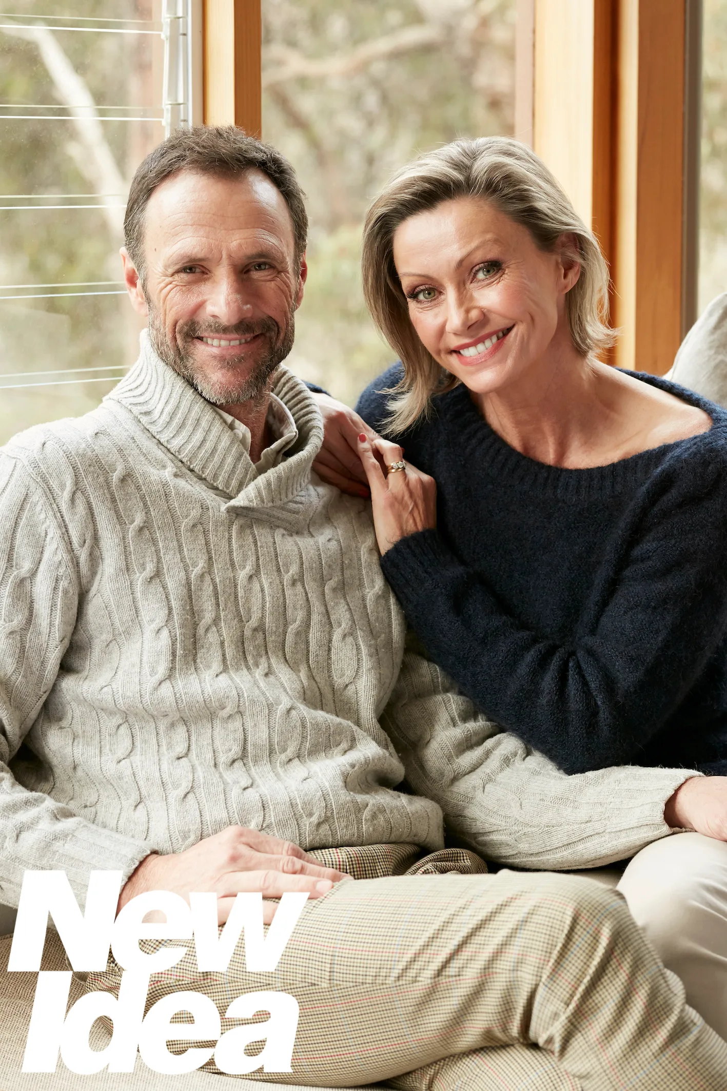 Nicky Buckley with husband Murray.