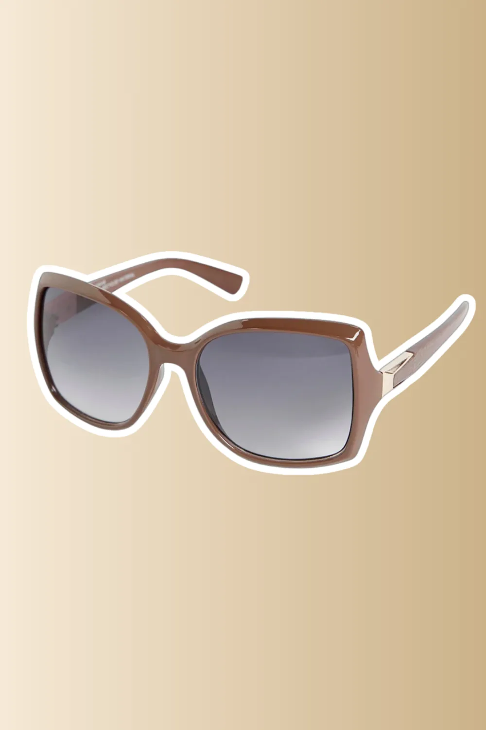 brown sunglasses
