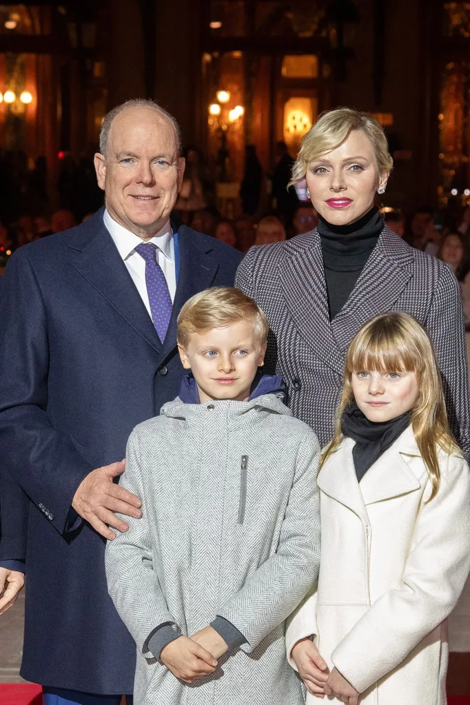 Prince Albert, Princess Charlene and their twins