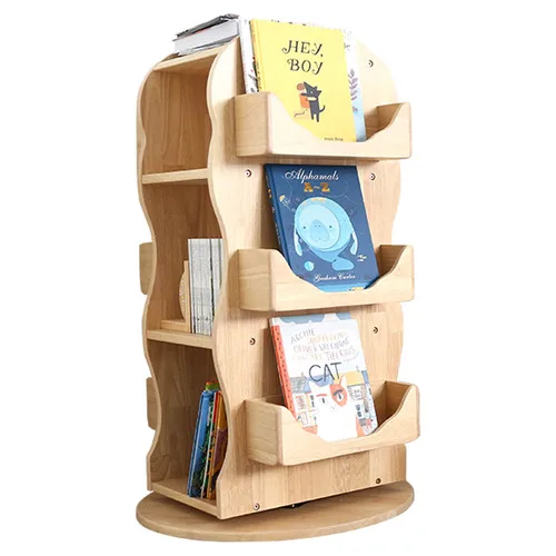 temple and webster Bunnytickles Kids' Revolving Bookshelf