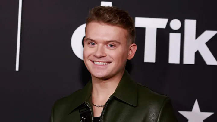 Max Balegde at The Hollywood Reporter and TikTok's Nominees Night in 2024.