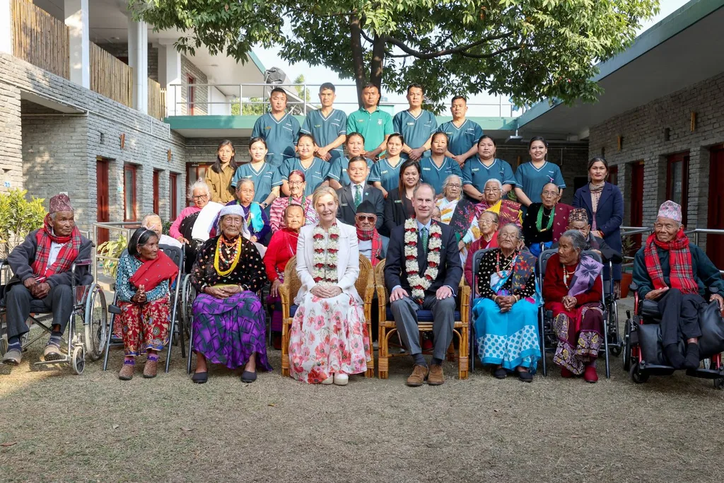 Prince Edward and Princess Sophie Nepal 2025