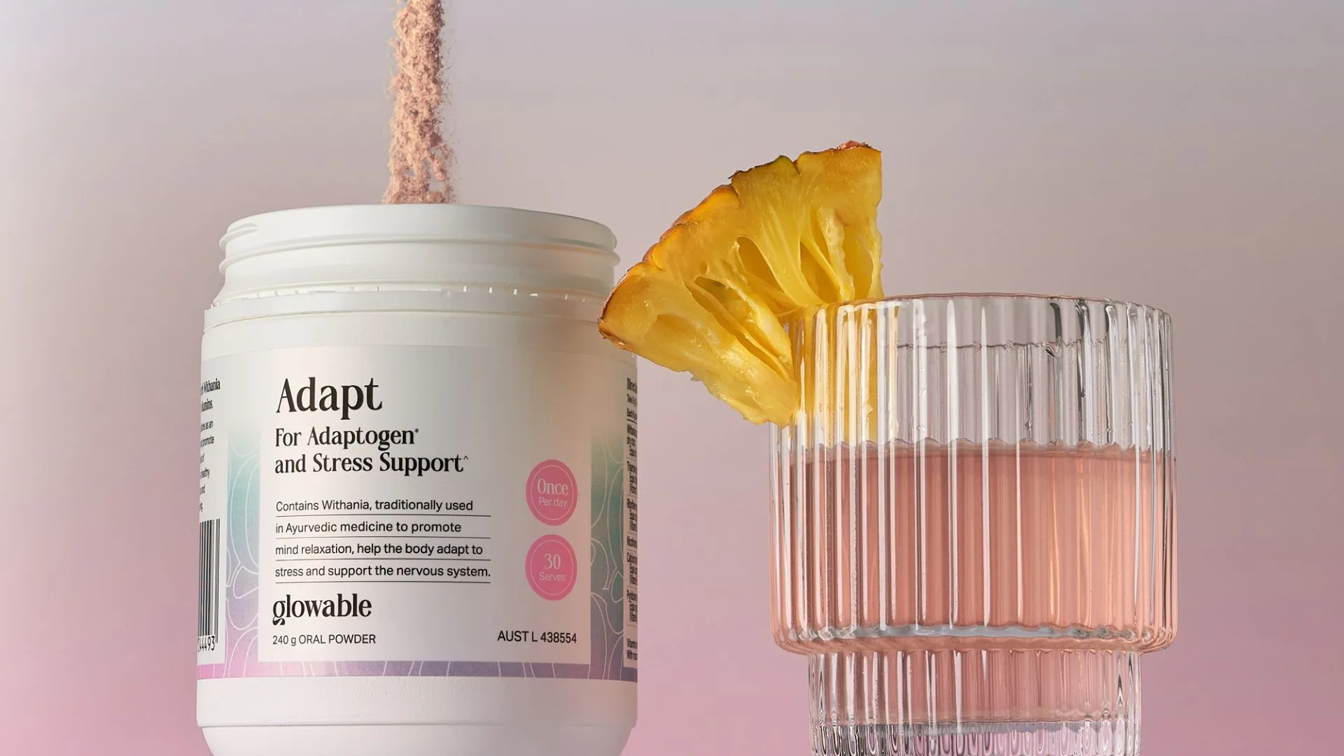 Pro Adapt Supplement Glowable's natural supplement helps women with stress | New Idea