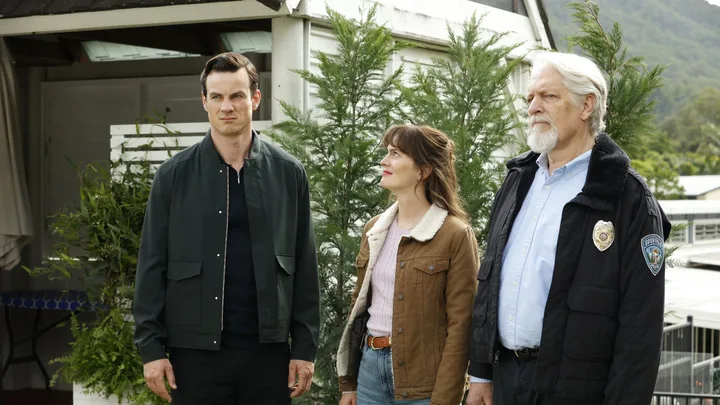 Luke Cook, Leighton Meester and Clancy Brown on Good Cop Bad Cop