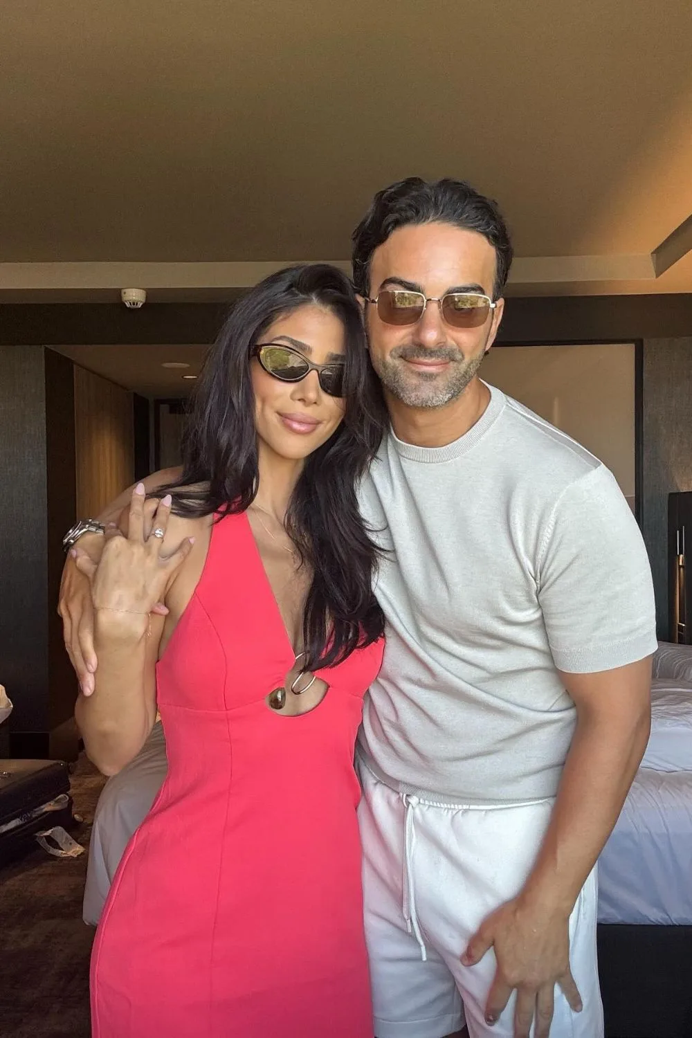 Jad from Gogglebox and his wife Sarah