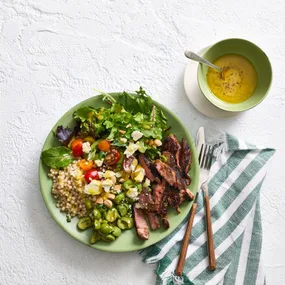 moroccan and lamb couscous bowls