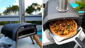 Make restaurant ready meals at home in less than 60 seconds with this pizza oven