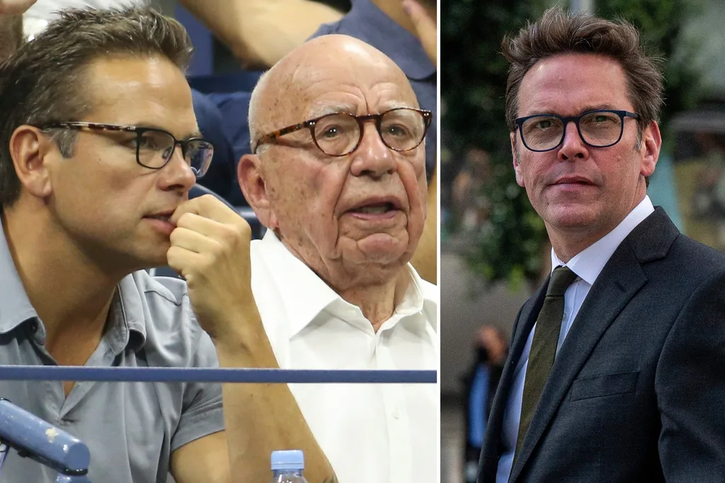 Lachlan Murdoch James Murdoch Rupert Murdoch