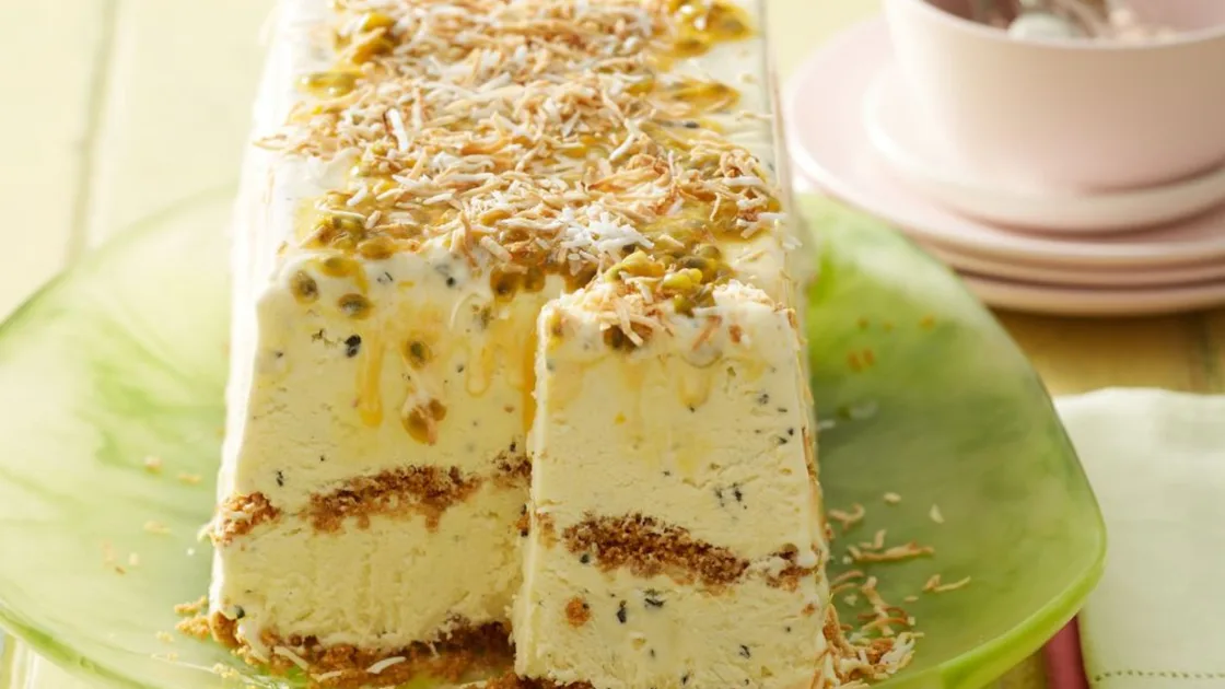 A sweet summer Passionfruit Cheesecake Ice-Cream recipe | New Idea