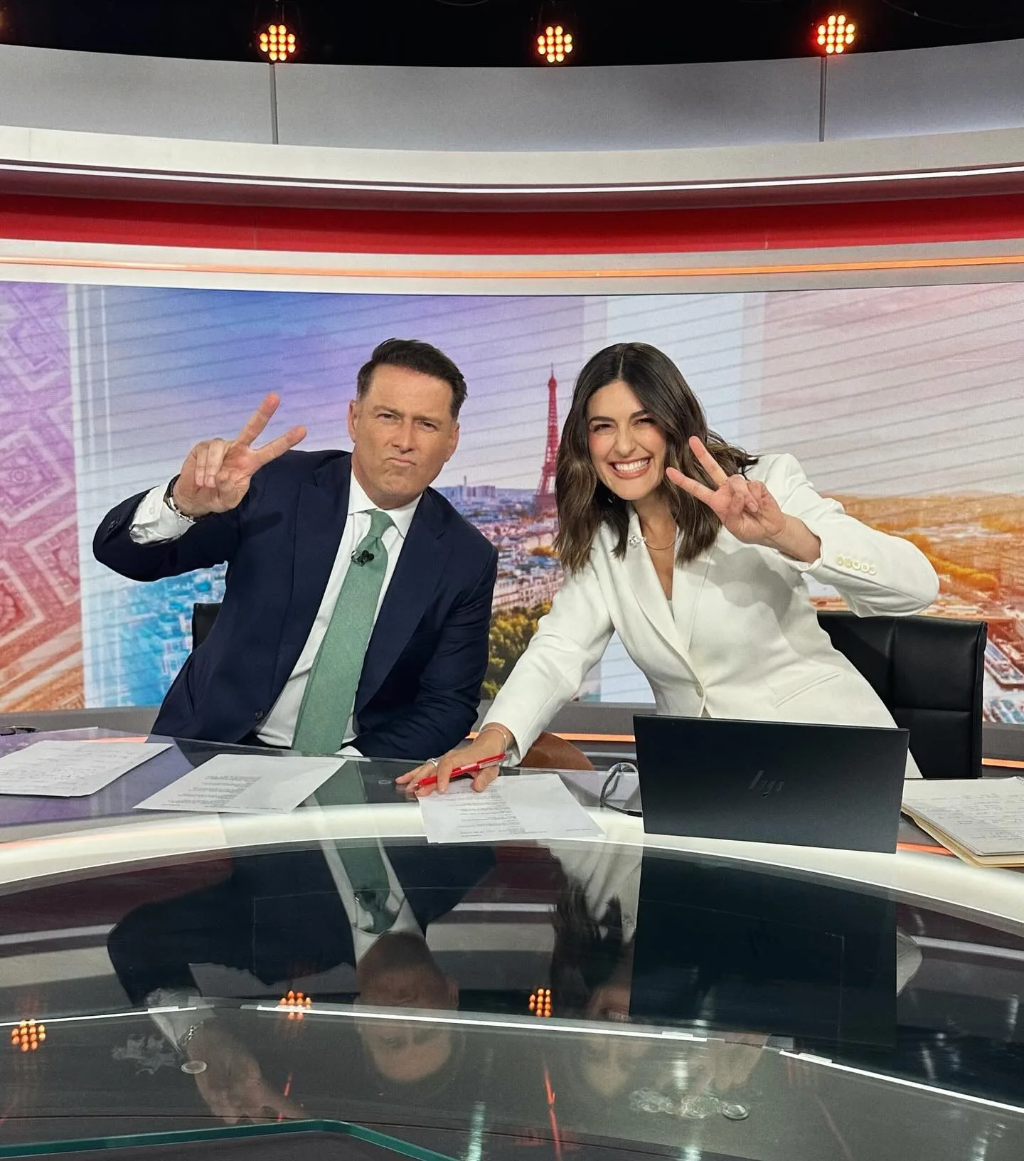 karl stefanovic sarah abo