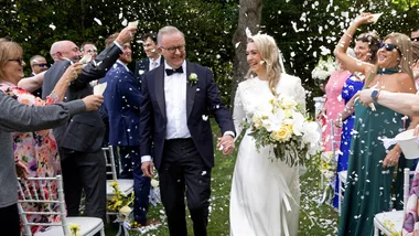 Anthony Albanese marries long-time love Jodie Haydon in intimate ceremony