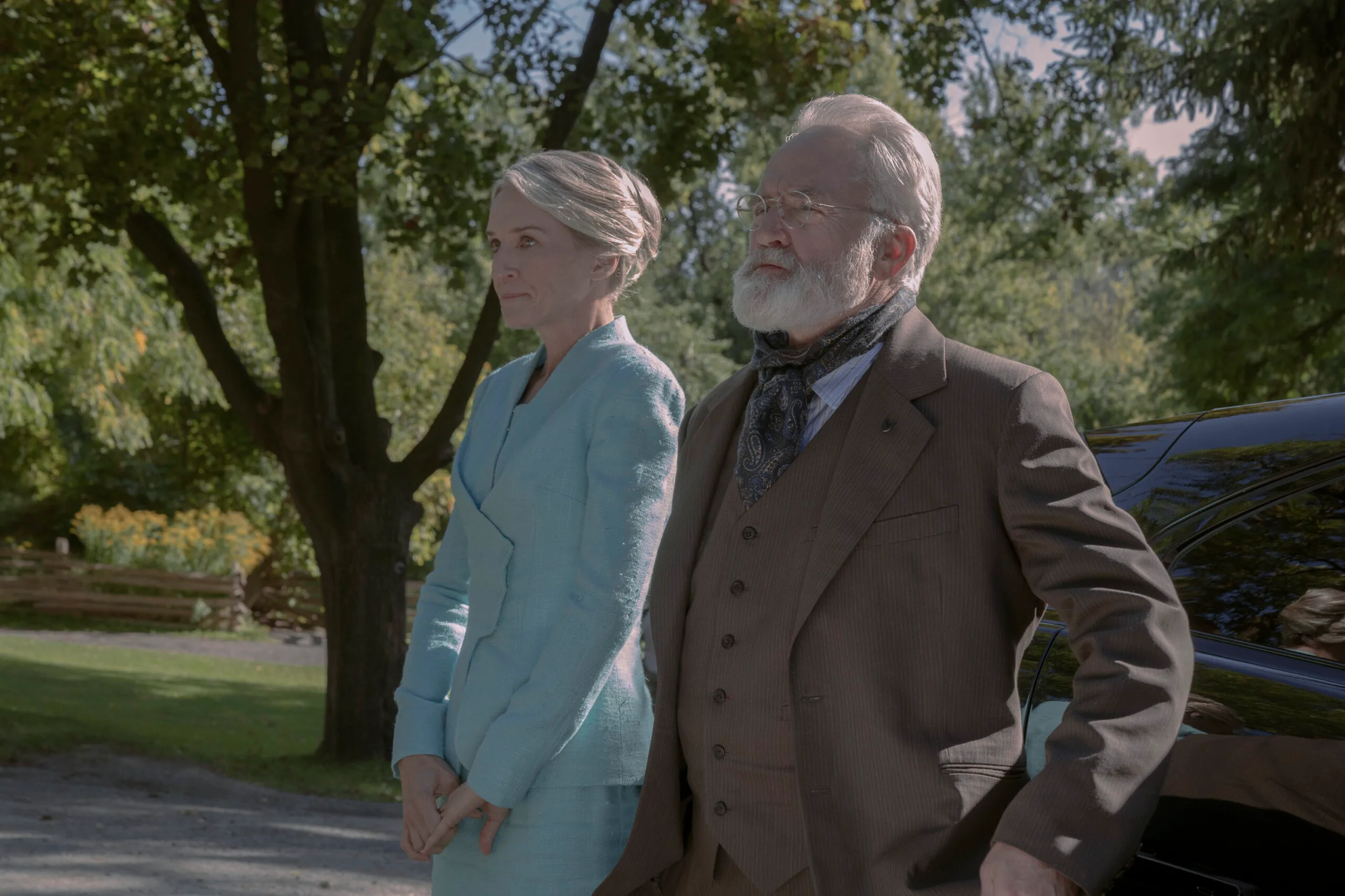 Ever Carradine and Bradley Whitford The Handmaid's Tale season six