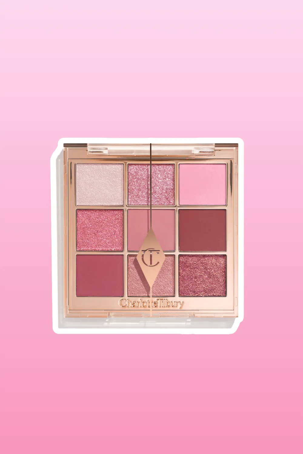 Charlotte Tilbury pink love eyeshadow palette