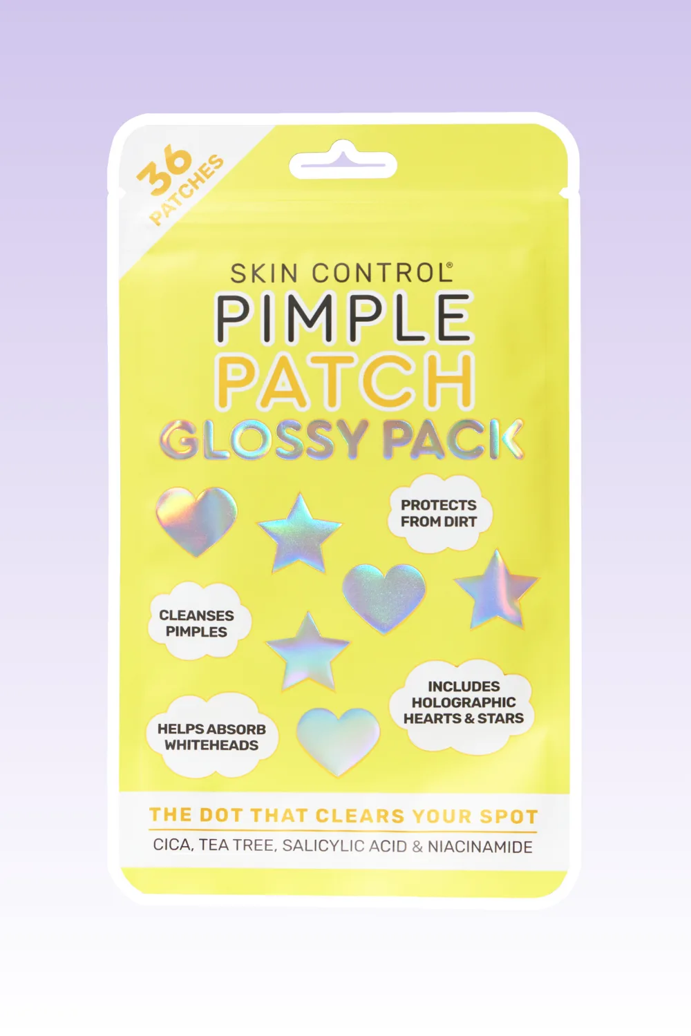 skin control pimple patch glossy pack