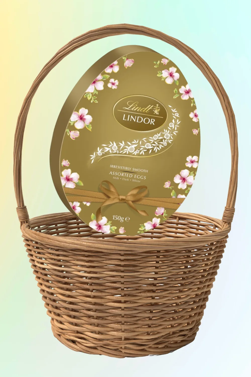 Lindt assorted eggs chocolate box.