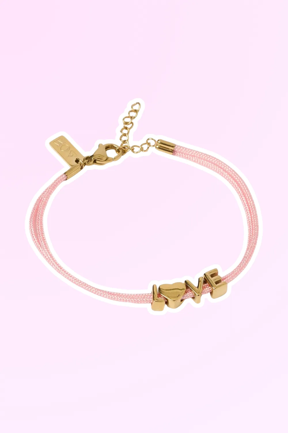 Arms of Eve Alphabet String Bracelet 